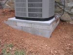 Doing the extras to keep the outdoor condensor level