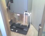 Condensation Back up pan with safety float switch